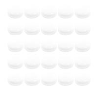 PACKOVE 200pcs Bouchons en Plastique Blancs pour Vis Auto-taraudeuses, Couverture Décorative et Protection la Rouille, Adaptés pour Meubles et Murs en Pe, pour Cours et Écoles