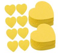 PACKOVE 200pièces Tampons De Préparation Pour Ongles Nettoyage Et Retrait De Vernis Lingettes Non Pelucheuses Forme De Cœur Pour Usage Unique Pour Voyages Et Maison