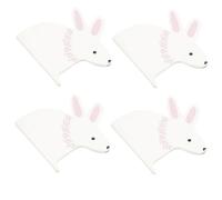 PACKOVE 20feuilles Lot De Serviettes Papier Jetables Motif Lapin De Pâques Pour Fête Garçon Fille Et Anniversaire