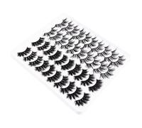 PACKOVE 20paires Faux Cils Naturels Accessoires Pour Yeux Cils Épais Et Denses Pour Maquillage Femme