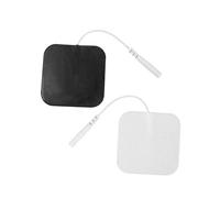 PACKOVE 20pièces Électrodes Médicales Plaquettes Auto-adhésives Réutilisables Lot Latex Pour Utilisation Multiple Et Facile De Nettoyage