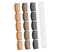 PACKOVE 20pièces Peignes à Cheveux Latéraux Pour Femmes Lot De Accessoires De Coiffure Pour Fixer Diadèmes Et Ornements