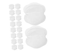 PACKOVE 24pièces Coussinets Allaitement Lot De Protège-mamelons Absorbants Anti-fuites Tapis Allaitement Jetables Blanc
