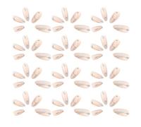 PACKOVE 24pièces Faux Ongles Roses à Riveter Lot Motif Flamme Ongles Autocollants Compatibles pour Femmes et Filles Légers et Résistants