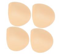 PACKOVE 2Paires Épaulettes Antidérapantes Universelles Mousse Autocollantes Lot pour Hommes et Coussinets Amélioration Épaule de Couleur Peau pour Vêtements