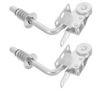 PACKOVE 2pcs Accessoire de Charnière D'appui-tête de Canapé en Alliage de Zinc avec Mécanisme Réglable à Angle Double Oreille, Robuste et Facile à Installer pour Canapé et Lit