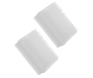 PACKOVE 2pcs Brosses Sensorielles Wilbarger pour Garçon et Filles Troubles Sensoriels, Défense Sensorielle, Effet Apaisant, en Plastique et Éponge, Usage à Domicile et Thérapie