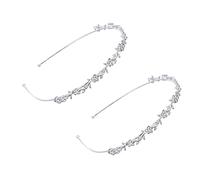 PACKOVE 2pièces Bandeau De Mariée Et Accessoire Élégant Pour Bride Et Demoiselles Délicat Pour De Mariage