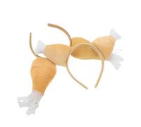 PACKOVE 2pièces Bandeaux Cuisses de Dinde Lot pour Adultes Accessoires de Costume Thanksgiving Chapeau Pilons de Dinde pour Fêtes