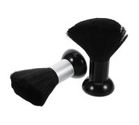 PACKOVE 2pièces Brosse De Barbier Pour Cou Plumeau Lavable Pour Coupe Des Cheveux Set De Brosses Professionnelles Pour Coiffeurs