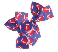 PACKOVE 2pièces Clips à Cheveux Forme De Rugby Pour Accessoires Coiffure Délicats Avec Nœud Décoratif Pour Pour Et Événements Spéciaux