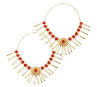 PACKOVE 2pièces Collier Et Diadème De Élégant Avec Pour Spectacles De Et Pratique Accessoire Tête Pour Danseuses De Belly Dance