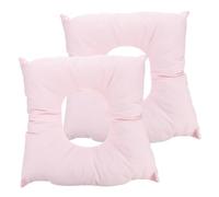 PACKOVE 2pièces Coussin de Repos pour Table de Massage Oreiller Appui-tête pour Visage Lot de Coussins de Spa pour Soins du Visage Institut