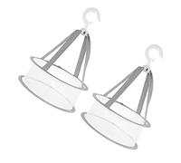 PACKOVE 2Pièces Panier de Séchage Suspendu pour Éponge Filets Pratiques pour Accessoires de Beauté pour Séchage Pinceaux