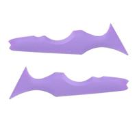 PACKOVE 2pièces Pochoir Eyeliner Silicone Réutilisable Outil Pratique Pour Maquillage Des Yeux Guide Applicateur Pour Eyeliner à Paupières Pour Débutants Et