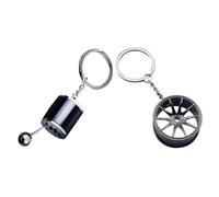 PACKOVE 2pièces Porte-clés De Shift Gear Accessoire Décoratif Pour Chaîne De Portefeuille Design Unique Pour Clés De Voiture