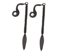 PACKOVE 2pièces Queue de Cheval Tressée Longue Extensions de Cheveux à Enrouler pour Femmes et Jeunes Filles Perruque Tressée Synthétique