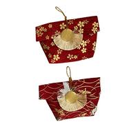 PACKOVE 2pièces Sachet De Dragées De Mariage Chinois Pochette à Bonbons De Style Petite Pochette Pour Bijoux Décoration De Fête De Mariage