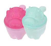 PACKOVE 2pièces Wash Cup Pour Douchette Cartoon Avec Rinceur Cascade Évitez Eau Parfait Pour Bain