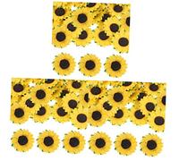 PACKOVE 3 Ensembles Fleurs En Papier Et Fleurs De Soleil Artificiel Faire La Fête Réaliste Coffrets Petites Fausses Fleurs Décor De Tournesol 100 * 3
