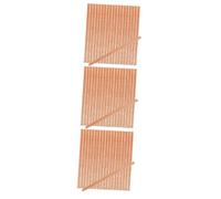 PACKOVE 3 Ensembles Lot De 3 Bâtons De Cèdre Planches Copeaux De Cèdre Durables Décoration Briquet En Cèdre Pour Copeaux De Cèdre Parfumés Copeaux De Cèdre Pour 20 pièces * 3