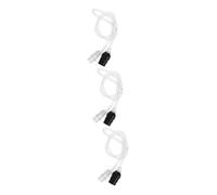 PACKOVE 3 Ensembles Tube D'extension De Coupe Ventouses Tuyau De Ventouse Sous Vide Aspirateur Rallonge Ventouse Cuillères Caoutchouc