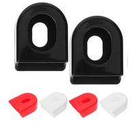 PACKOVE 3 Paires Protège-manivelle de Vélo en Silicone Cache-manivelles de Vélo Anti-dérapant pour Manivelle de Bicyclette VTT