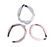 PACKOVE 3 Pièces Bandeaux à Perles Lot de Accessoires de Mode Élégants pour Occasions Variées et Confort Optimal