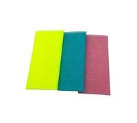 PACKOVE 3 pièces Lot Serviettes de Bain Exfoliantes avec Masseur Corporel Texture pour Nettoyage Profond et Circulation Sanguine Accessoire Bain Pratique et Durable Couleur Aléatoire