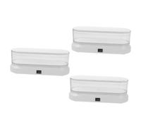 PACKOVE 3 Pièces Nettoyeur de Lunettes Portable Machine de Nettoyage Multi pour Accessoires pour Lunettes Objets