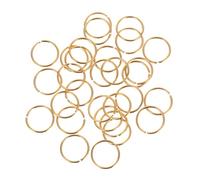 PACKOVE 30 Pièces Anneaux de Nez Acier Inoxydable Bijoux de Piercing Corporel Minimalistes Design sans Soudure pour Femmes et Hommes Style