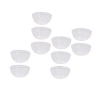 PACKOVE 30 Pièces bol de masque Bricolage des produits petits bols masque facial mélanger remuer outil de beauté cosmétique bol de mélange de maquillage PVC Transparent