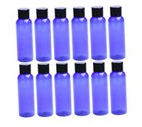 PACKOVE 30 Pièces Bouteille de lotion à huile essentielle animal de compagnie bouteilles de rosée essence couvercles bouteilles de de maquillage bouteilles vides Bleu
