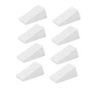 PACKOVE 30 Pièces Éponge à Maquillage de Fond de Teint Mousse Éponge Portable pour Application de Maquillage Sèche et Humide Set de Blanc