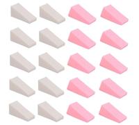 PACKOVE 30 Pièces Éponge à Maquillage Triangles Pratiques Sec et Humide Accessoires Cosmétiques Idéaux pour Maison et Salons de Beauté Application Précise et Confortable Évite Gaspillage
