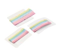 PACKOVE 30 Pièces Pinces à cheveux givrés Barrettes de cheveux épingles à cheveux pour chignons épingles à cheveux marron policier grand décoration des cheveux accessoires de cheveux