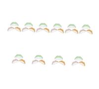 PACKOVE 30pièces Peigne De Massage Résine De Combs Ergonomiques Pour Soin Peau Et Relaxation Outils De Grattage Pour Visage Cou Et