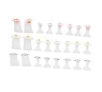 PACKOVE 3ensembles Sépérateurs Orteils Silicone Fournitures De Pédicure Écarteur Orteils Pour Pédicures Et Application De Vernis à Ongles
