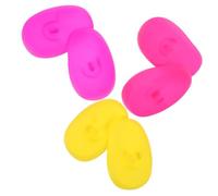 PACKOVE 3paires Cache Oreille Silicone Pour Coloration Coiffure Lot De Protège-oreilles Pour Teinture Permanente