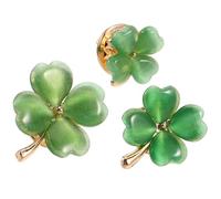 PACKOVE 3pcs Broches à Coudre Soi-même en Alliage Vert Forme Feuille, Petites Épingles Portables pour Vêtements, Usage Polyvalent en Milieu Social ou Professionnel