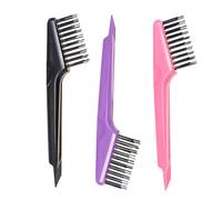 PACKOVE 3pièces Brosse Nettoyante pour Cheveux pour Éliminer la Poussière Cheveux Usage Domestique et Professionnel