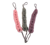 PACKOVE 3pièces De Toilette Exfoliant Filet Set De Luffas Extensibles Pour Douche Et Bain Outil De Nettoyage Corporel Doux Pour Peau