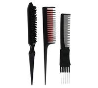 PACKOVE 3pièces Lot De Peignes Coiffure à Dents Longues Outils De Démêlage Cheveux Lisses Peigne Perruque