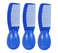 PACKOVE 3pièces Lot De Peignes De Prison Petits Peignes Portables à Cheveux Démêlants Outils De Coiffure Pour Hommes Et Femmes