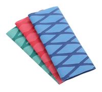 PACKOVE 3pièces Manches de Couteau Silicone Antidérapantes Résistantes Chaleur Protège-poignée pour Couteaux et Poêlons pour Organisation et Sécurité Cuisine
