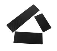 PACKOVE 3pièces Plaques De Coloration Pour Cheveux Lot De Outil De Mise Valeur Pour Salon De Coiffure Et Usage Domestique Planche à Mèches Pour Cheveux Longs