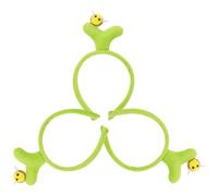 PACKOVE 3pièces Serre Tête Abeille Fantaisie Bandeau Peluche Mignon Accessoire Coiffure Adulte Lot De Bandeaux Forme Plante Herbe Idées Noël Halloween