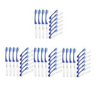 PACKOVE 4 Ensembles Brosse À Dents Pliante Hygiène Construit Compact Adultes Brosse À Dents De Voyage Gomme Enfant Voyages Portable Plastique 10 Pièces * 4