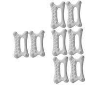 PACKOVE 4 Ensembles Planche À Gratter De Massage Rouleau De Visage Fascia Peau Outil De Massage Pour Les Femmes Outil De Grattage Corporel Résine Blanche 2 Pièces * 4