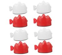 PACKOVE 4 Ensembles Presse-dentifrice Extrudeuse Pompe De Dentifrice Outil De Pressage De Dentifrice Presse-agrumes Pince À Presser Le Dentifrice Distributeur Abdos 2 Pièces * 4